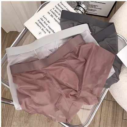 BOXERS TRANSPARENTS™ – MAILLE ULTRA-LÉGÈRE ( Taille standard : XL )