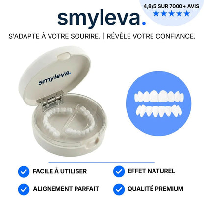 Facettes adaptables et amovibles : Haut + Bas 🦷